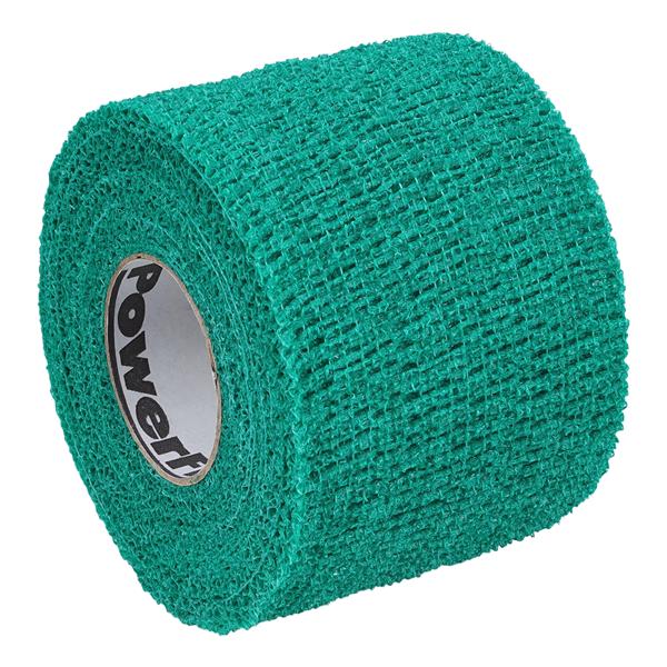 Self-Adherent Wrap, 2" x 6 yds, Green, Latex, 24 rl/cs