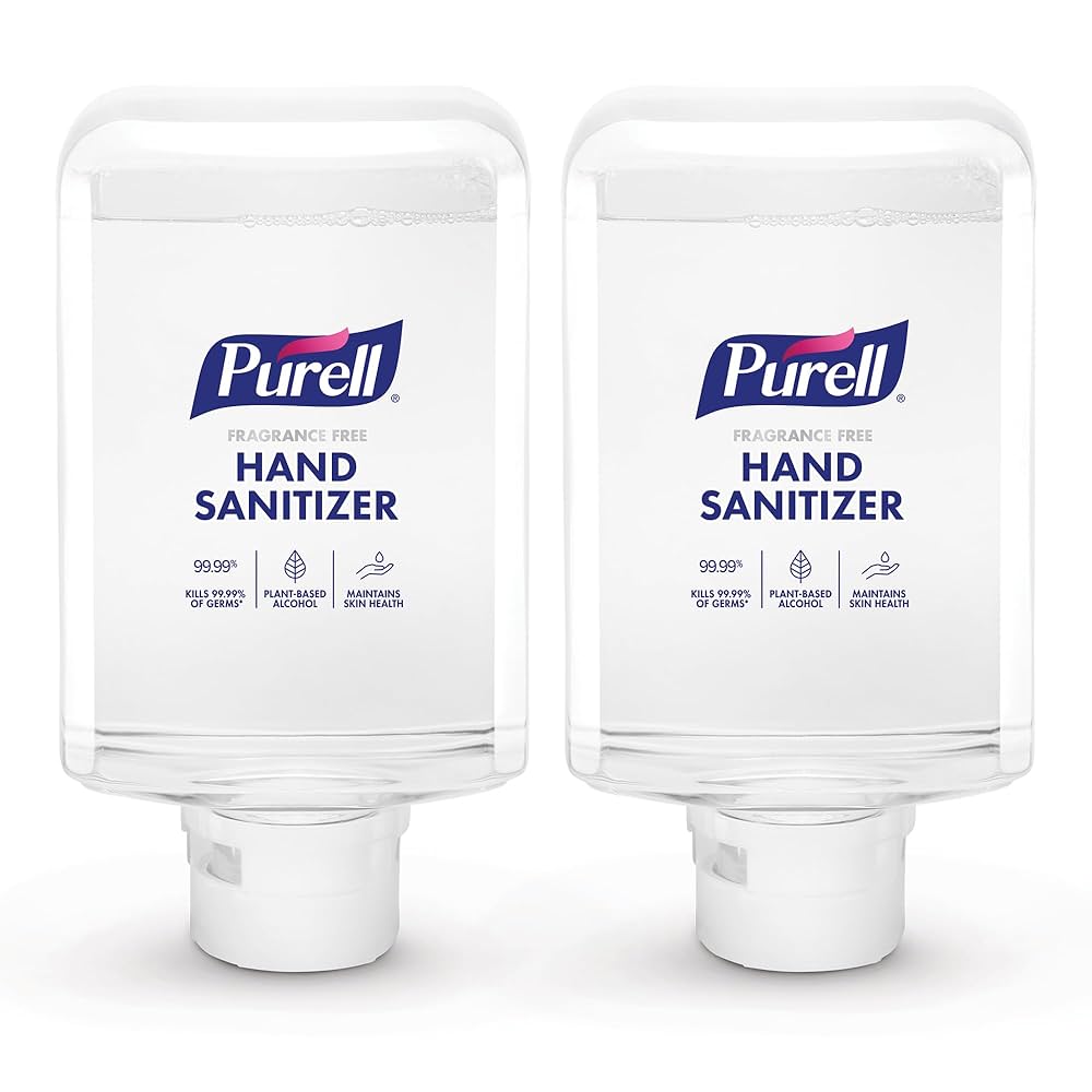 PURELL Advanced Hand Sanitizer, Foam, Fragrance-Free, 1200 ml, 2/cs