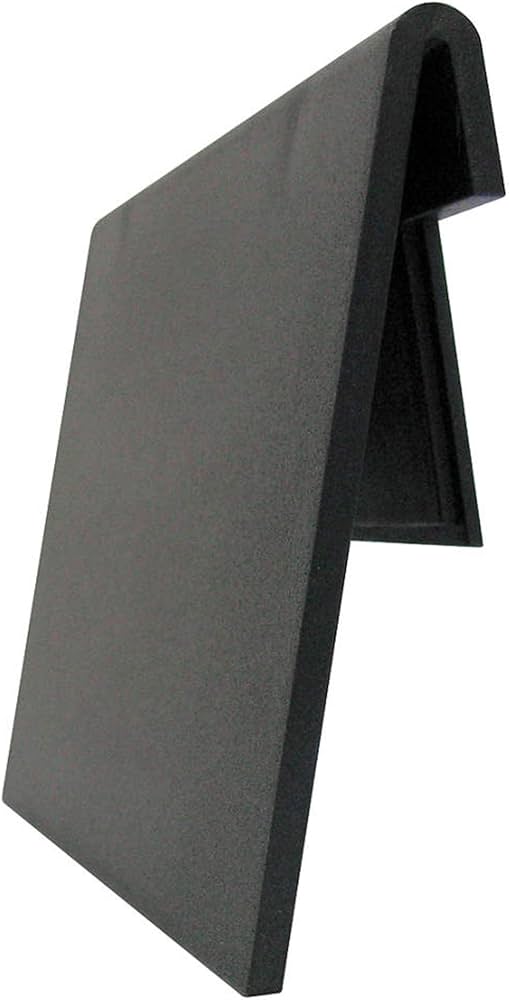Label Holder, 10 Angle, Black, 24/ctn (DROP SHIP ONLY)