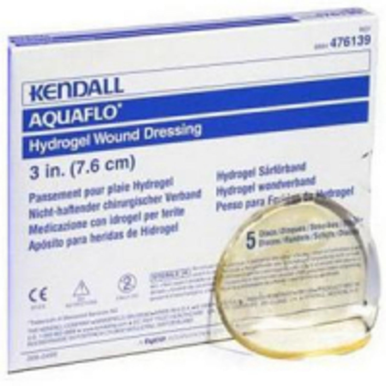 Hydrogel Wound Dressing, 4_" Disc, 5/bx, 10 bx/cs (Continental US Only)
