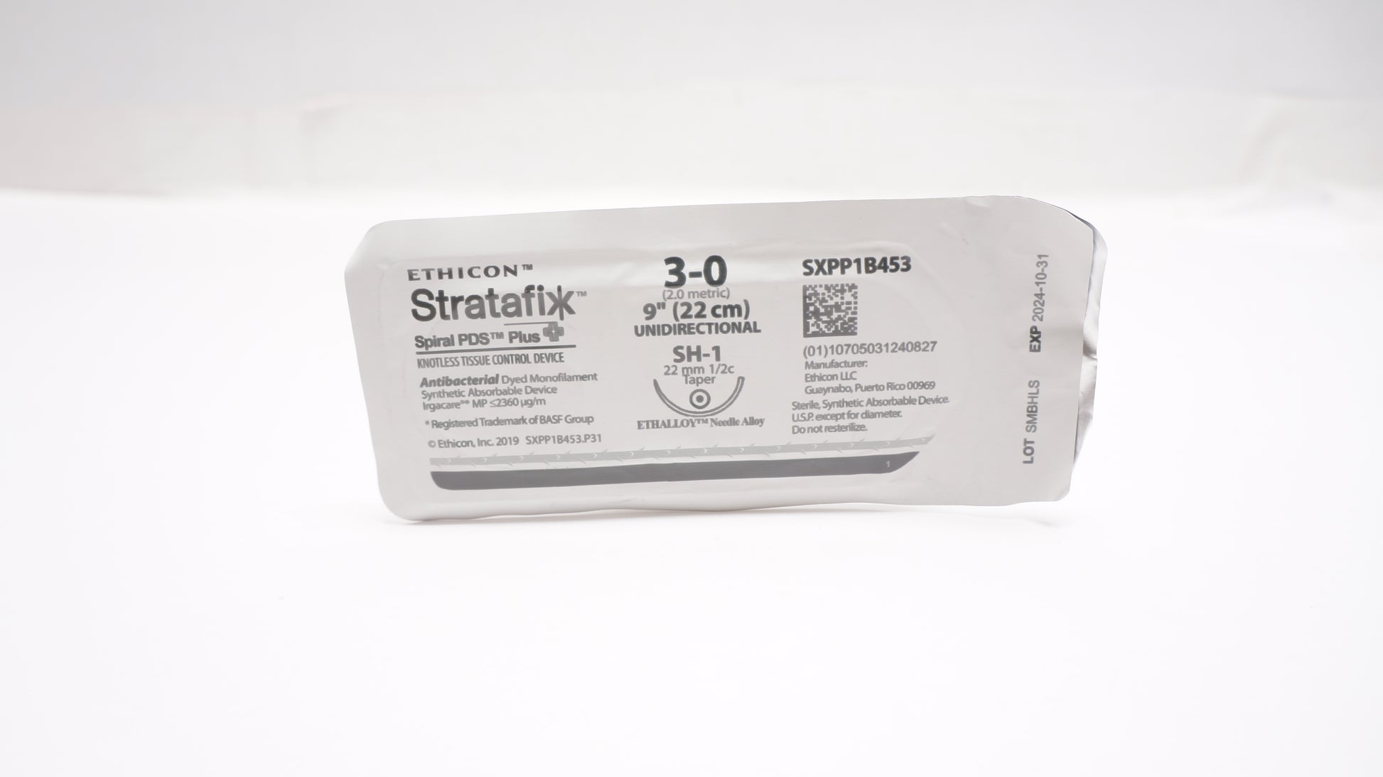 3-0 23cm STRATAFIX Spiral PDS Plus SH-1, 12/bx (Continental US Only)