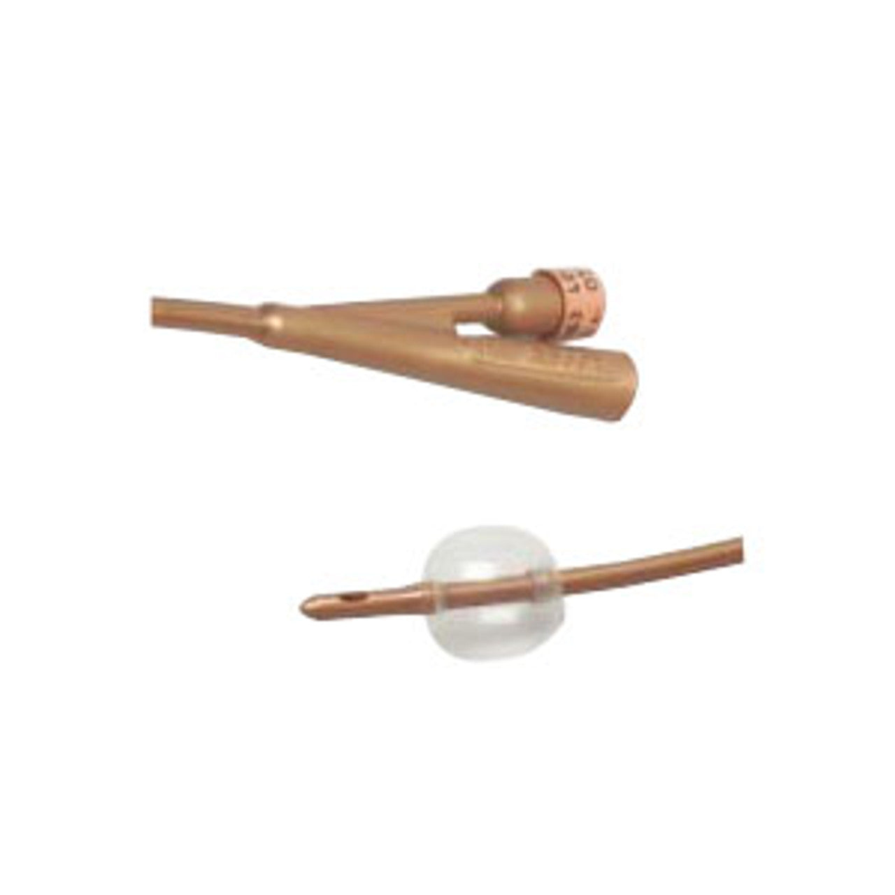 Dover Urinary Catheter, 18FR, 30 ml, 2-Way, Foley, Silver Coated Silicone, Rounded Tip, Urethral Urinary Catheter, 10/ct, 1 ct/cs (Continental US Only)