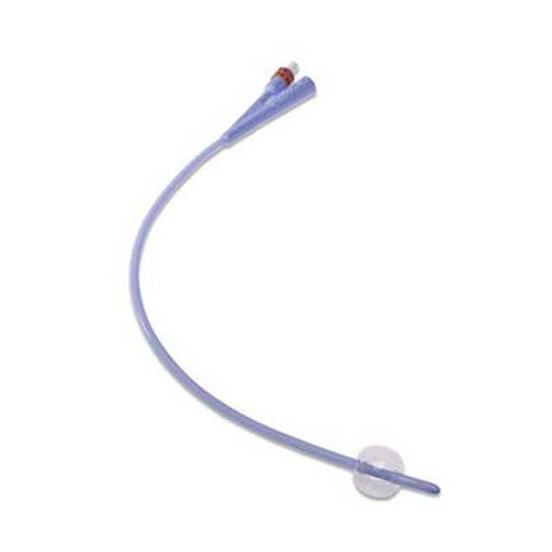 Silicone Foley Catheter, 30cc, 2-Way, 28FR, 10/ctn (Continental US Only)