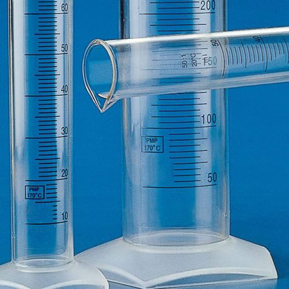 Graduated Cylinder, PMP (TPX), Printed Graduations, 10mL, 1/ea