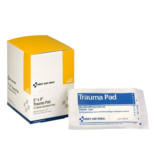 Trauma Pad, 5"x9", 10/bx (DROP SHIP ONLY - $150 Minimum Order)