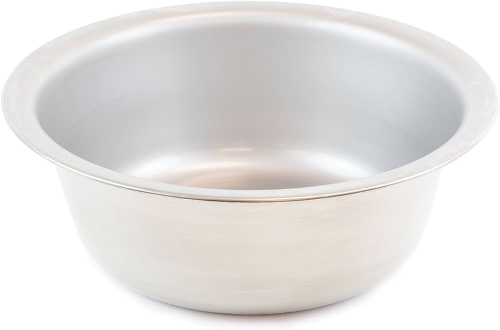 Round Basin, 5 Qt, Stainless Stee(To Be DISCONTINUED)