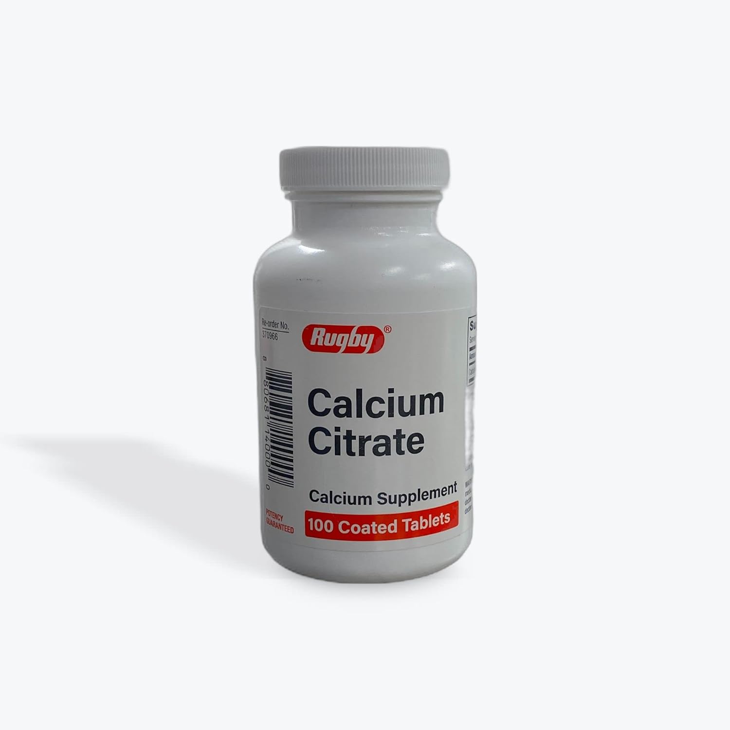 Calcitrate, 950mg, 100S, Compare to Citracal, NDC# 80681-0140-00, 24/cs (US Only)