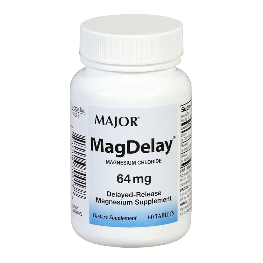 Mag Delay Tabs, 34mg, White, 60S, 24/cs NDC #10006-0700-13 (US Only)