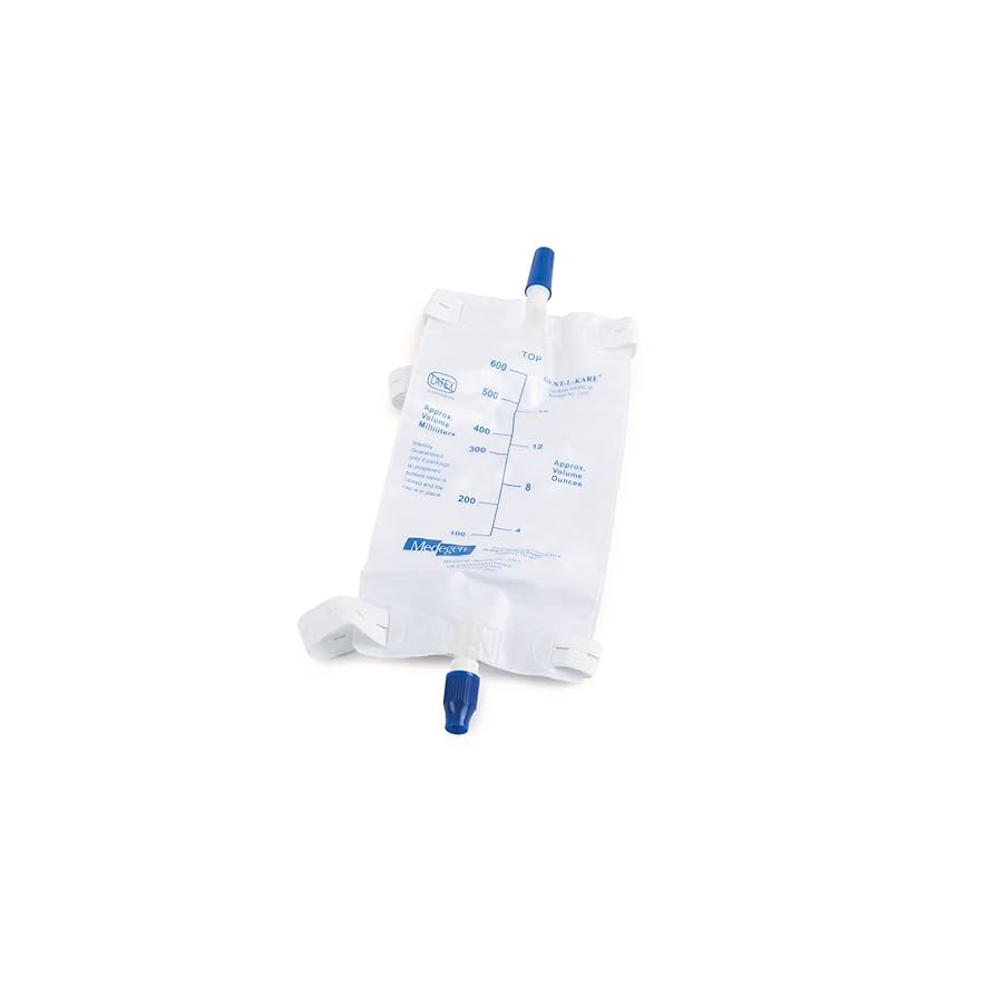 Leg Bag, Medium, 600cc, 50/cs