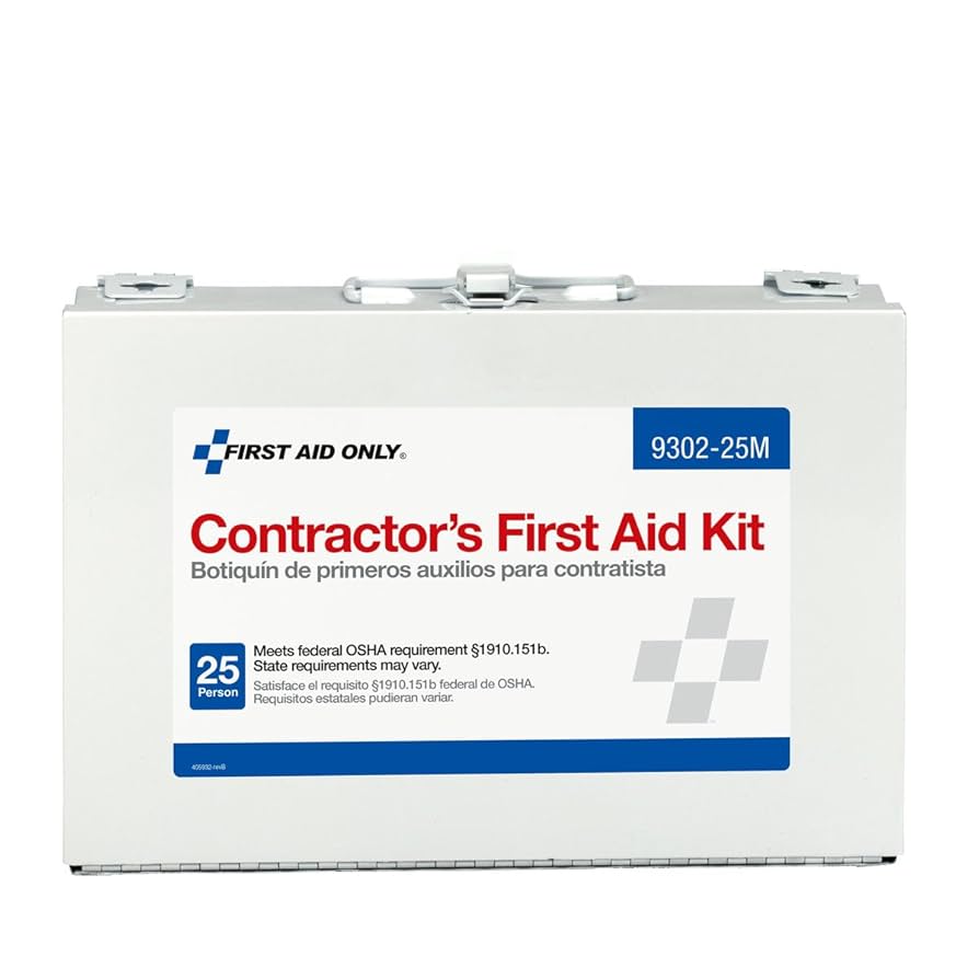 10 Person First Aid Kit, Plastic (DROP SHIP ONLY - $150 Minimum Order)