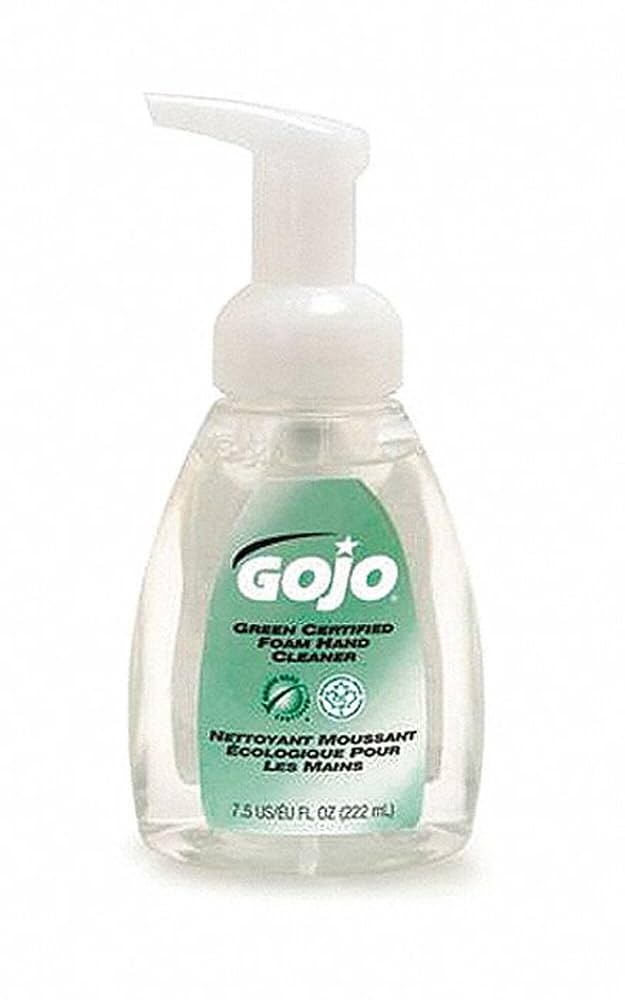Green Certified Foam Hand Cleaner, 7_ fl oz Tabletop Bottle, 6/cs