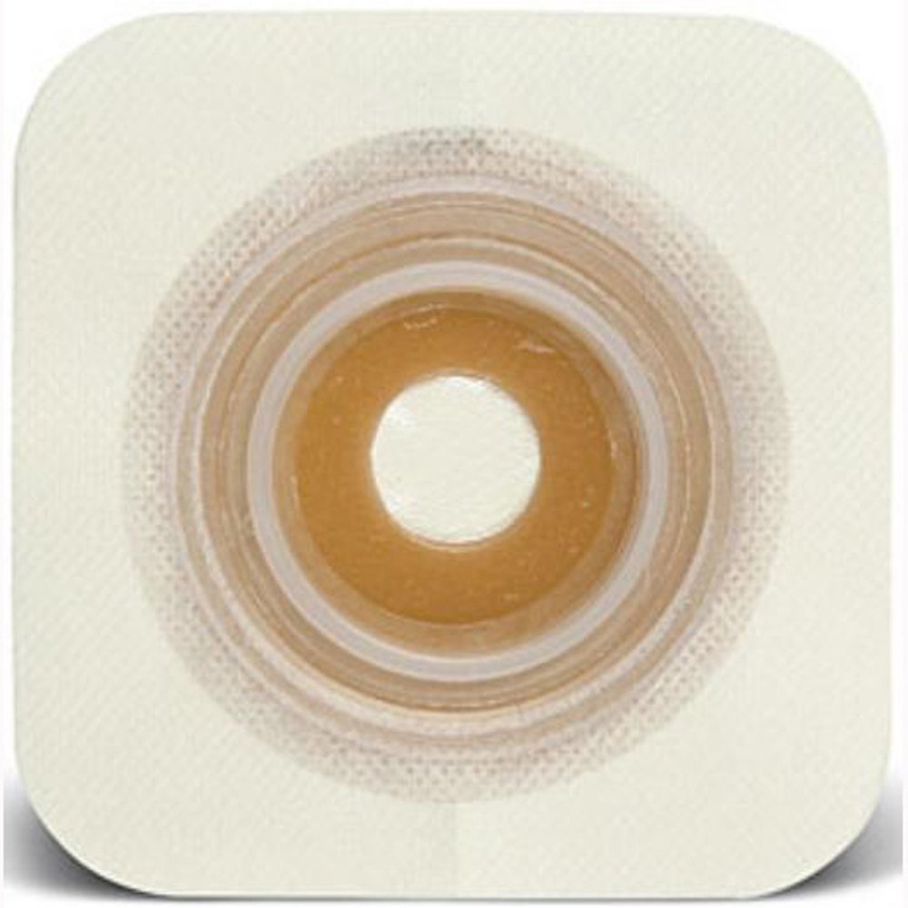 Skin Barrier, Durahesive, with Mold-to-Fit Opening and Acrylic Tape Collar, White, 2 1/4" Flange, 1 1/4" - 1 3/4" Stoma Opening, 10/bx (Continental US Only)