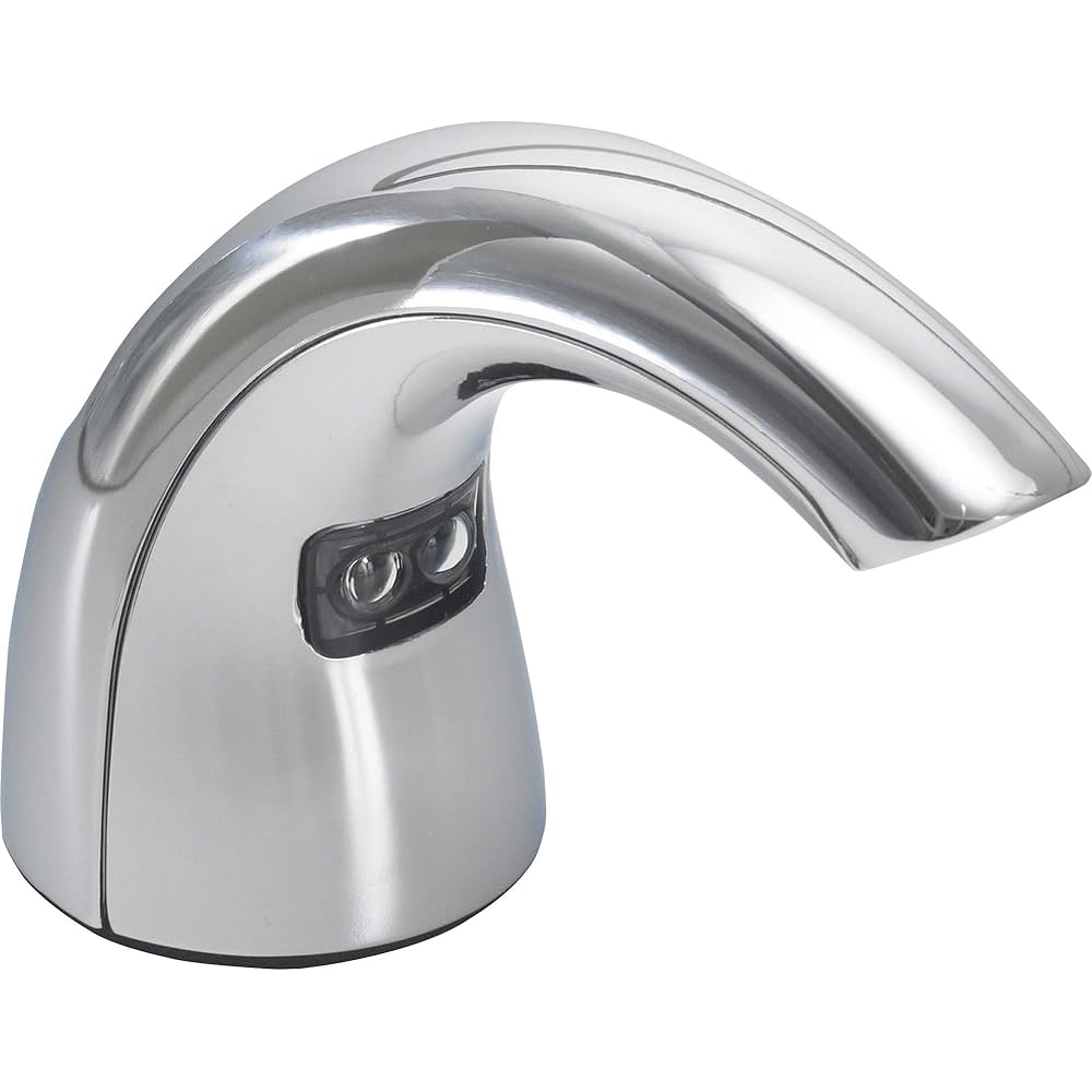 Foam Soap Dispenser, Touch Free, Battery Powered, CXT Counter Mount, Chrome, Compatible with CX 1500 and 2300 ml Refills, 1/cs