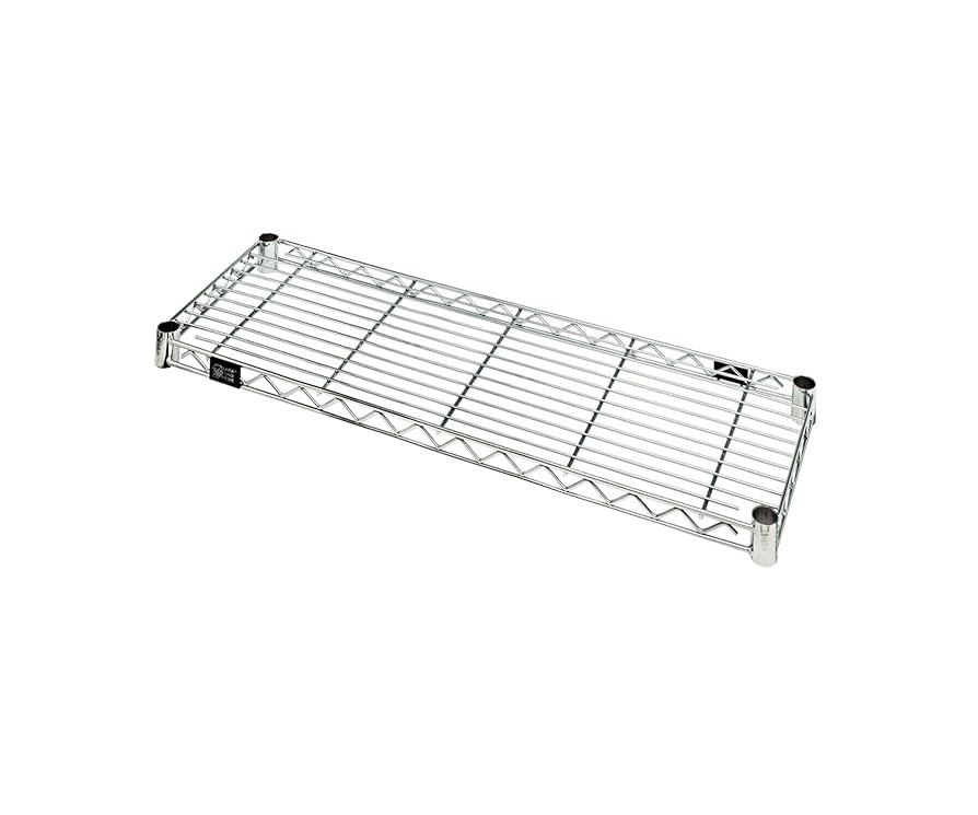 Wire Shelf, 14"W x 36"L, Chrome (DROP SHIP ONLY)