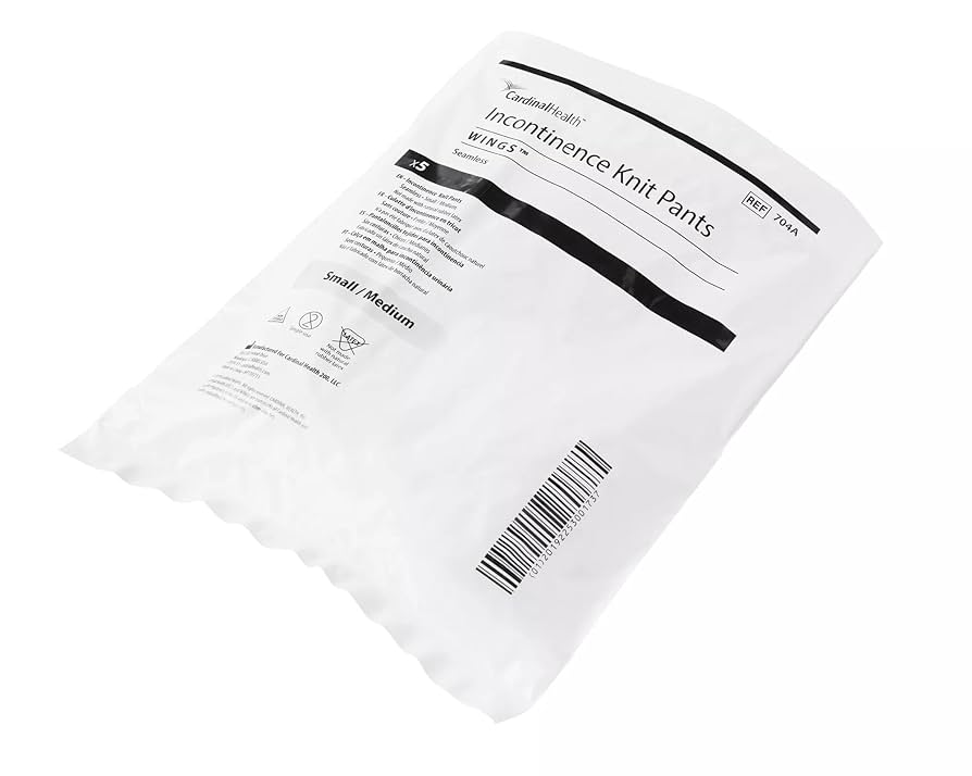 WINGS Incontinence Knit Pants, Small/Medium, 5/bg, 10 bg/cs (Continental US Only)