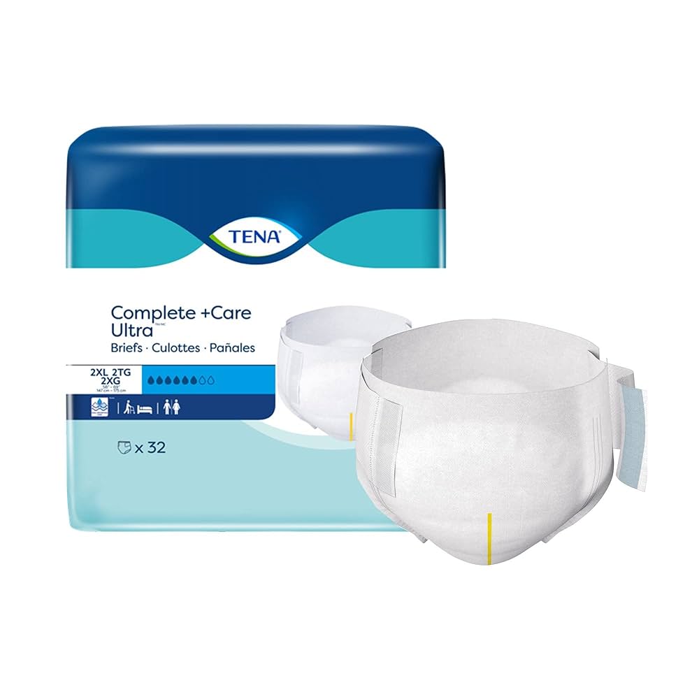 Complete + Care Ultra, Brief, 2X-Large, 32/pk, 2 pk/cs (Continental US Only)