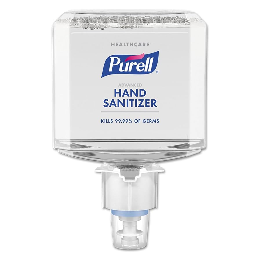 Healthcare Advanced Hand Sanitizer Foam, 1200 ml, Clear, 2/cs (Item is considered HAZMAT and cannot ship via Air or to AK, GU, HI, MP, PR, VI)