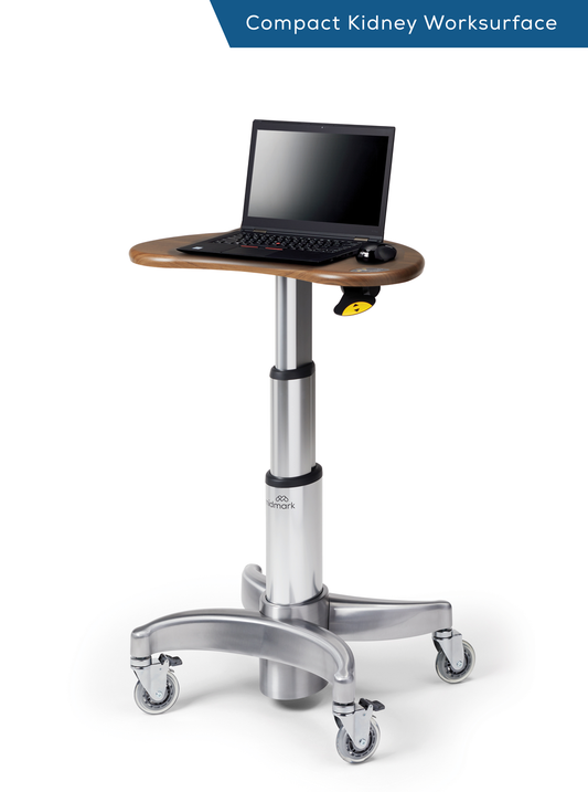 6215 Compact Workstation, Flat Iron (M) (US Only) (DROP SHIP ONLY) (Delivery Info Sheet Required)