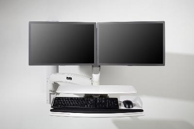 Dual Monitor Arm (DROP SHIP ONLY) (Delivery Info Sheet Required)
