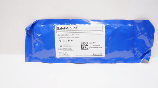 Padded Precuts for Safety Splint, 3" x 12", 15/bx (Continental US Only)