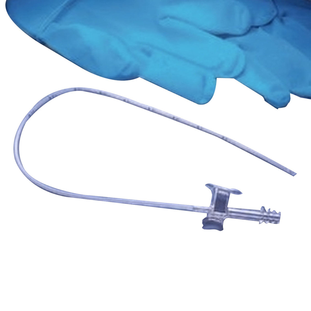 Maxi-Flo Suction Catheter Kit, 18FR, Looped, Vinyl Gloves, 100/cs