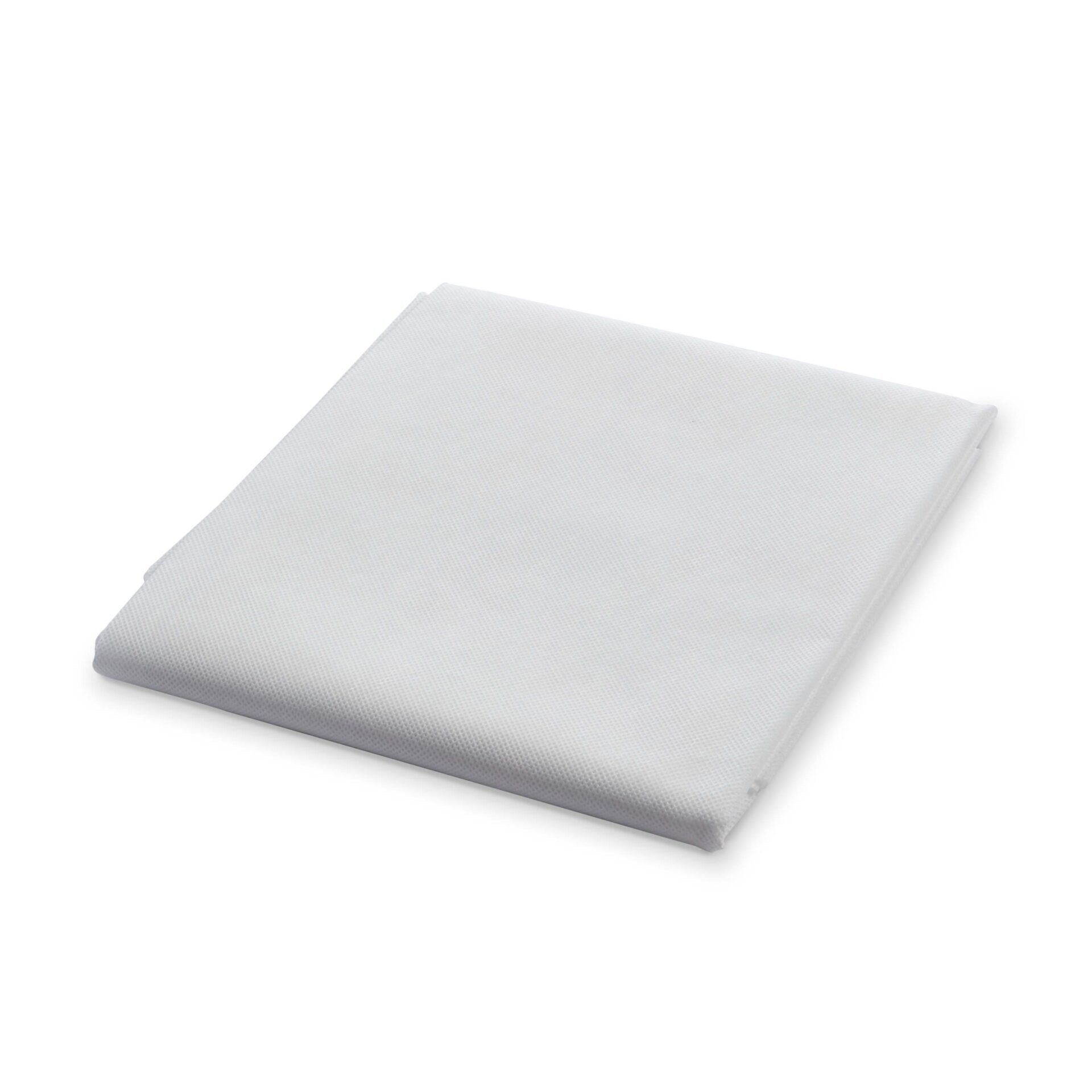 POCKETFIT Fitted Stretcher Sheet, White, Heavier Basis Weight, Non-Woven, 30" x 72", 50/cs
