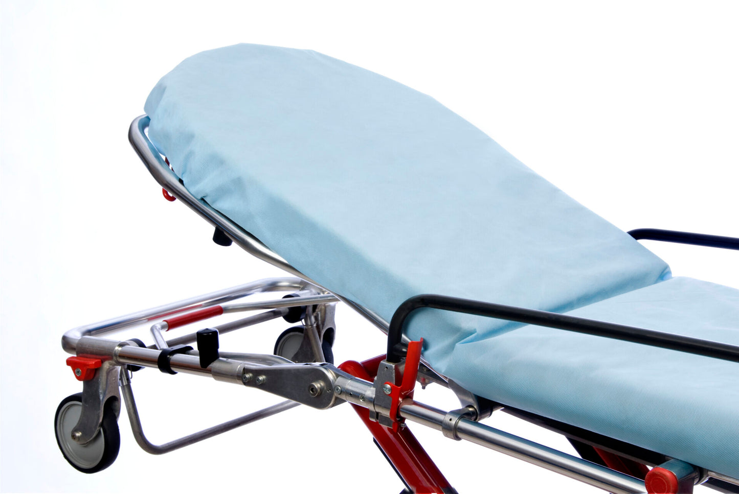 SnugFit Fitted Stretcher Sheet, Light Blue, Non-Woven, 30" x 84", 50/cs