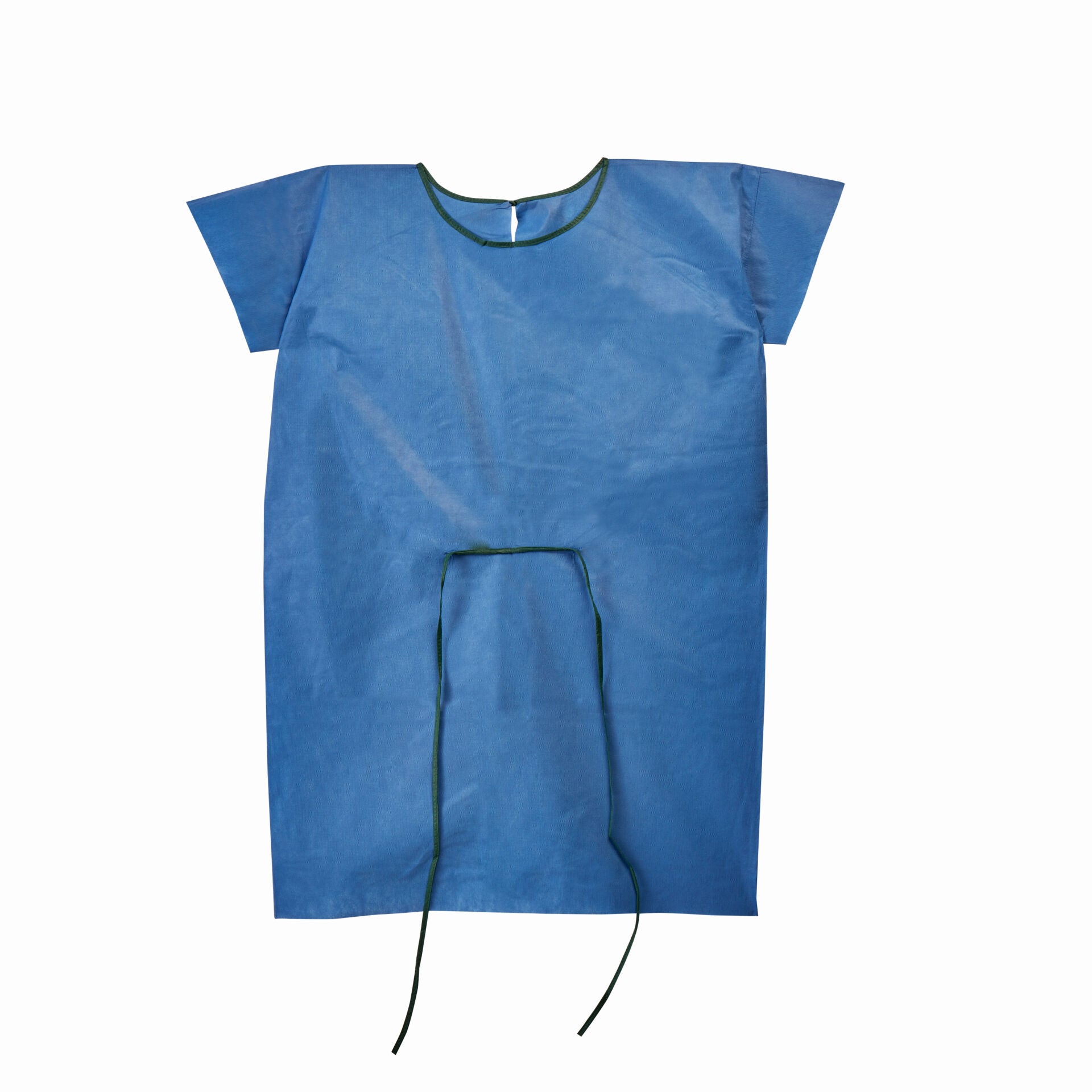 Nonwoven Gown, 28" x 42", Blue, SMS Medium, 50/cs