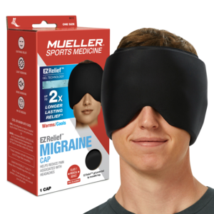 EZRelief Migraine Cap, Hot/Cold Gel Technology, One Size Fits Most