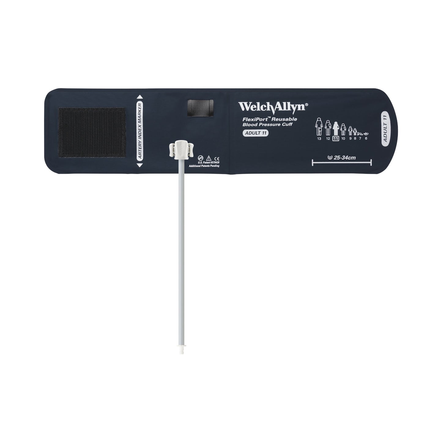 Cuff, Reusable, Bayonet Connector, 1-Tube,  Adult (US Only)