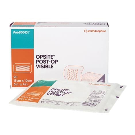 Composite Dressing, Visible, 10cm x 8cm, 20/bx, 12 bx/cs (US Only)