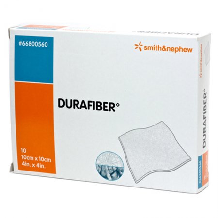 Durafiber Dressing, 4" x 4", 10/bx, 12 bx/cs (US Only)