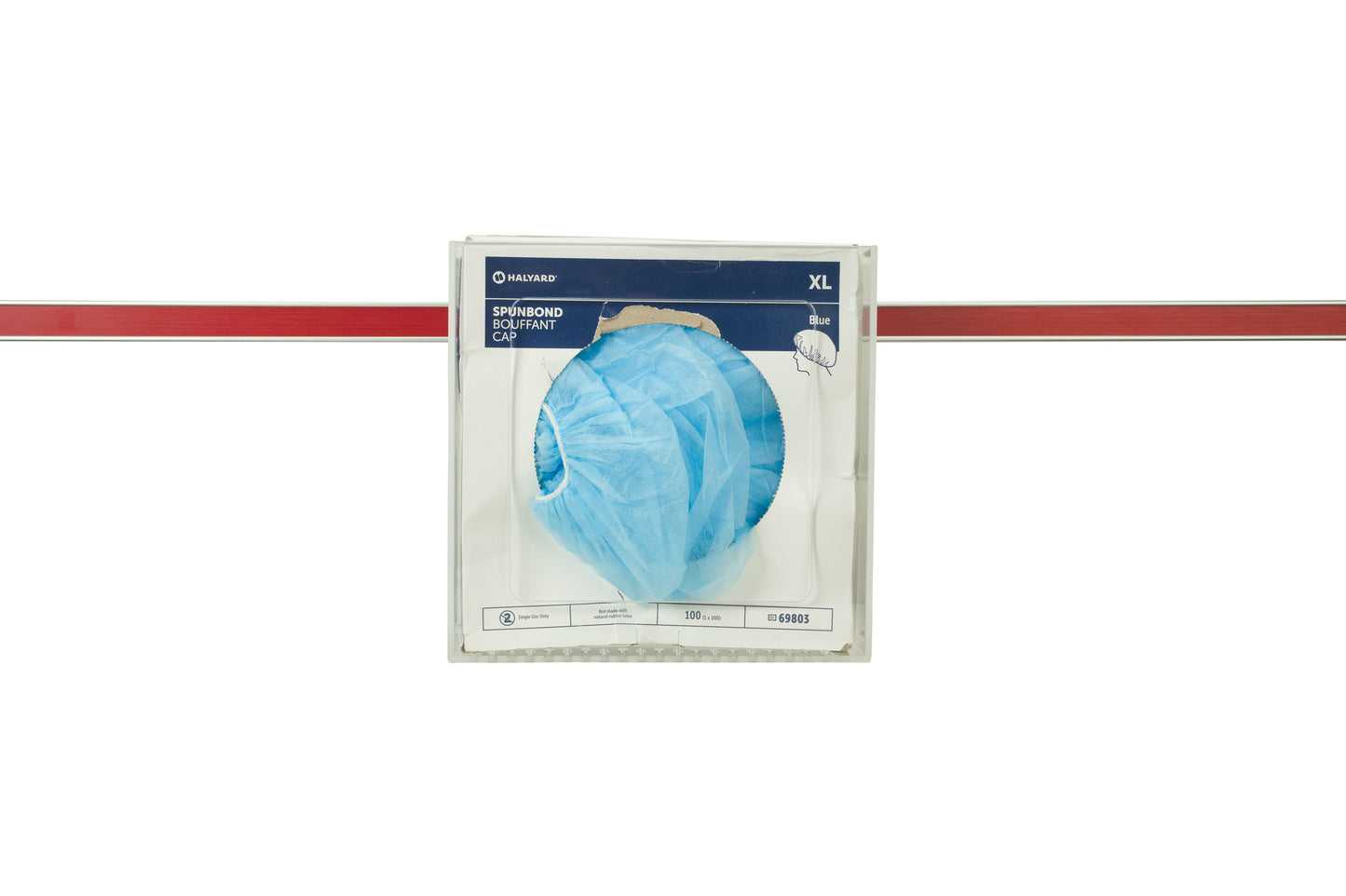 Bouffant Cap Spunbound, Blue, X-large (27"), 100/ctn, 5 ctn/cs (US Only)