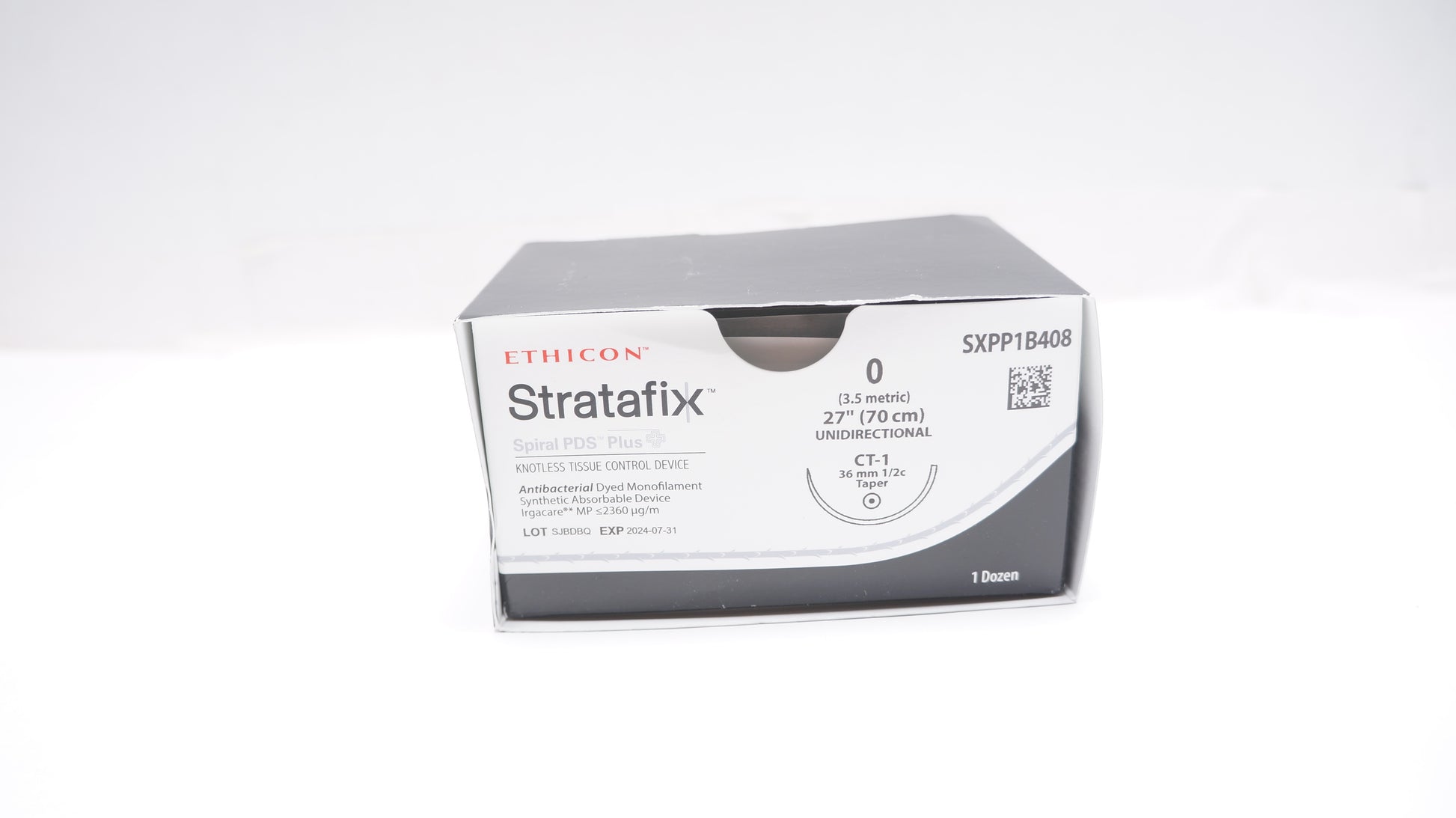 0 70cm STRATAFIX Spiral PDS  Plus Violet CT-1, 12/bx (Continental US Only)