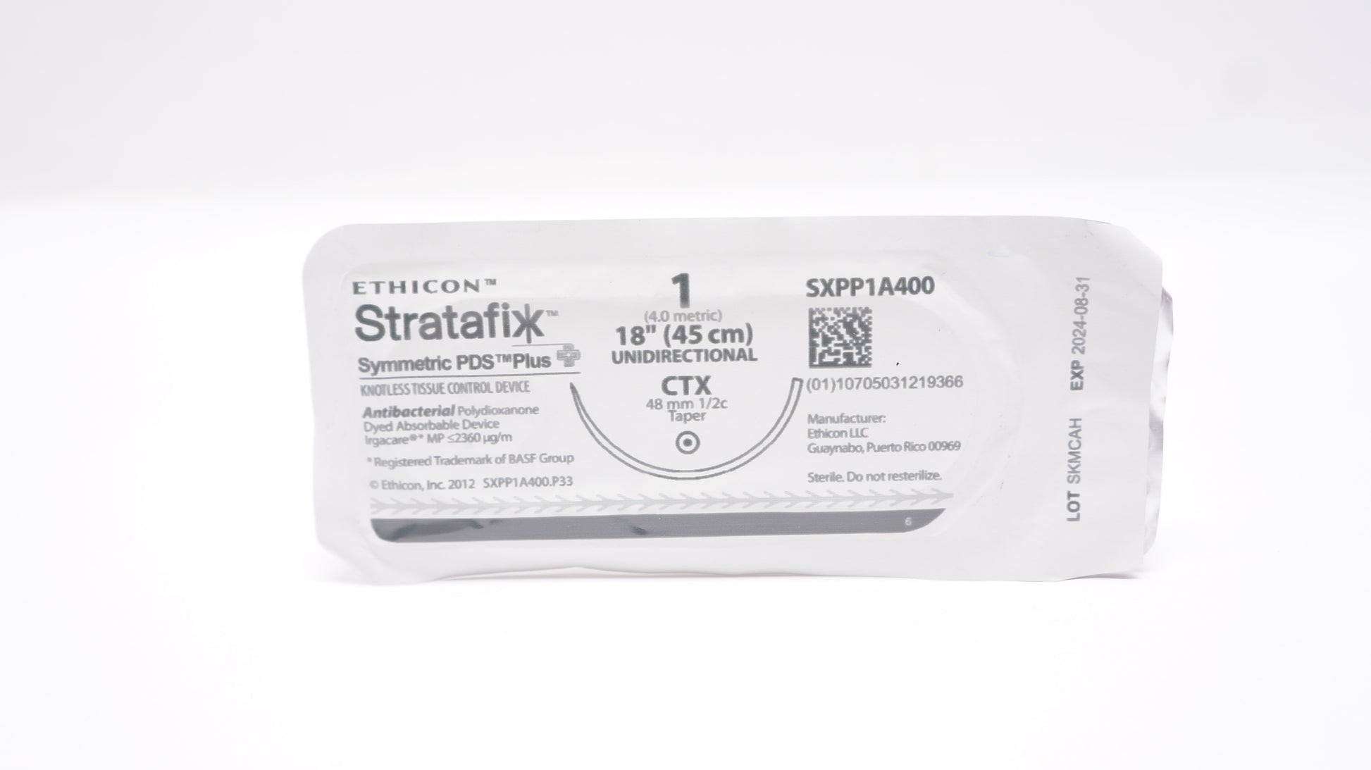 1 60CM STRATAFIX Symmetric PDS Plus, CTX, 12/bx (Continental US Only)