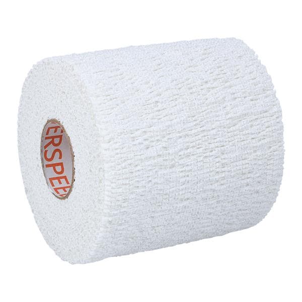 Extra Strength PowerFlex Speed Taping, 3" x 6 yds, White, Latex, 16 rl/cs