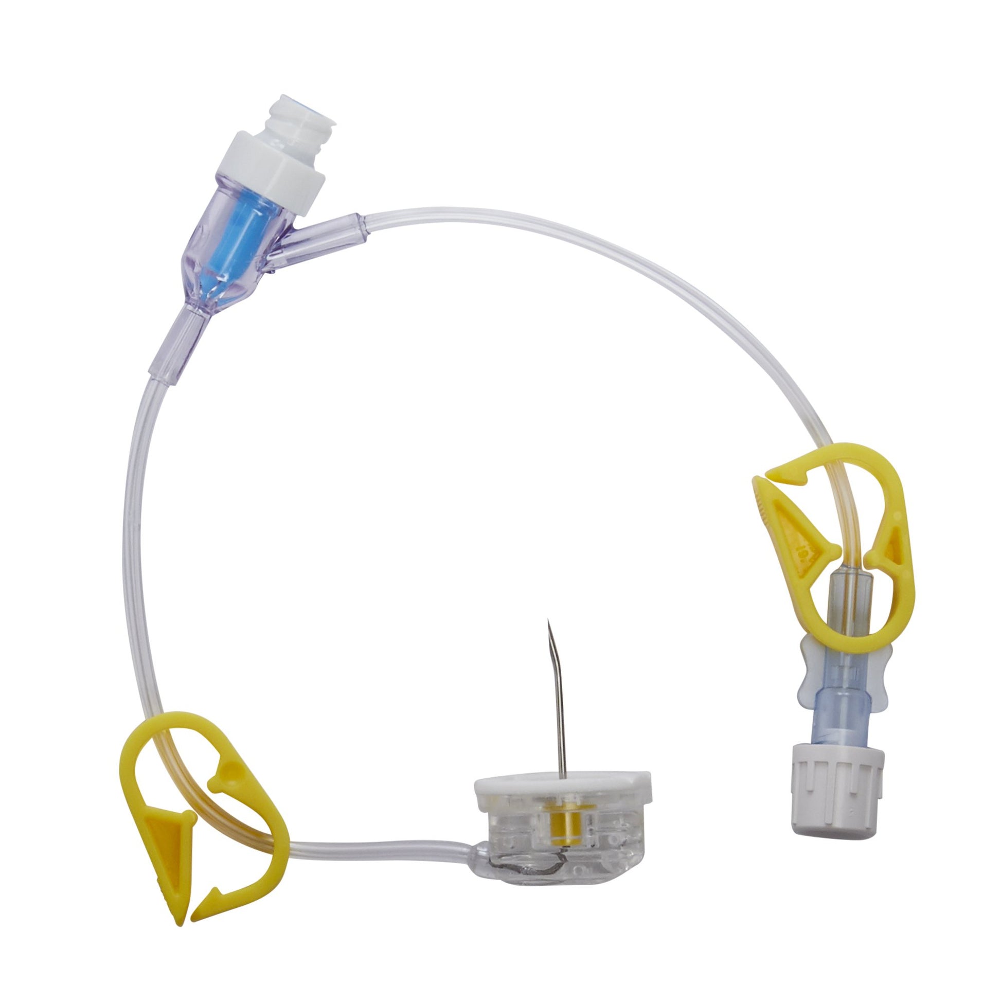 SafeStep Huber Needle Set with Y-Injection Site, 20G x 0.75", 25/pk (Continental US Only) (Drop Ship Requires Pre-Approval)