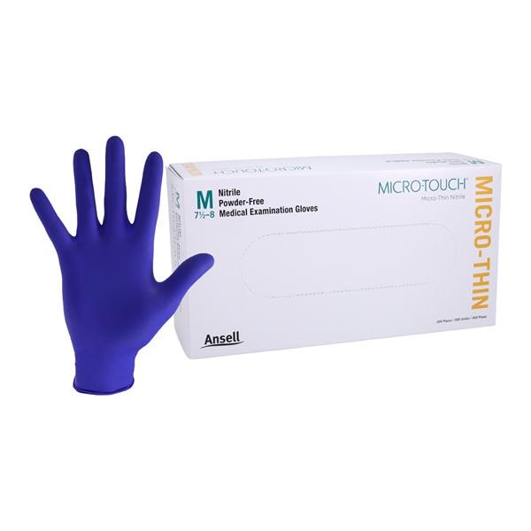 Exam Glove, Medium, Powder Free (PF), Latex Free (LF), 300/bx, 10 bx/cs (US Only)