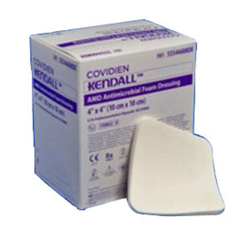 Antimicrobial Foam Dressing, 8" x 4", 10/bx, 5 bx/cs (Continental US Only)