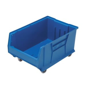 Container, 23 7/8" x 16.5" x 11", Mobile, Blue, 1/ctn (DROP SHIP ONLY)