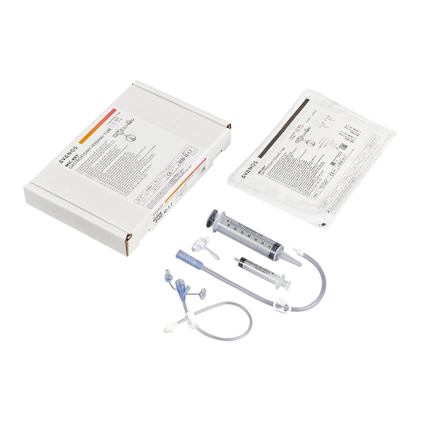 Gastrostomy Tube, 12 FR, 1.7cm Stoma Length (US Only) (Authorized Distributor Sub-Agreement Required  - See Manufacturer Details Page)