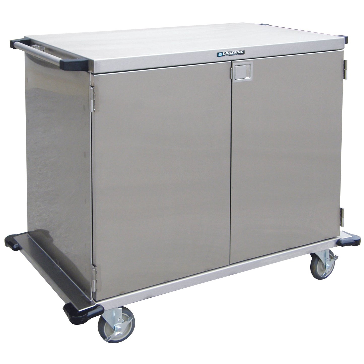 Case Cart, Two Push Handles, 2 Doors, 48"W x 29"D x 39"H, Actual Shelf Width is 36"