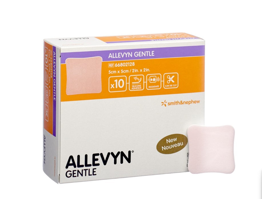 Allevyn Gentle Dressing, 8" x 20", 10/bx, 6 bx/cs (US Only)