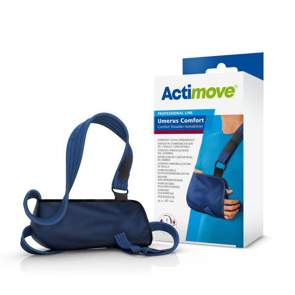 Actimove Shoulder Immobilizer, Umerus Comfort, Blue, X-Large (Continental US Only)