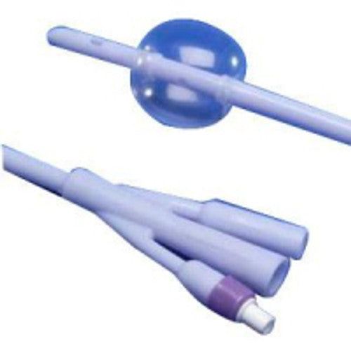 Silicone Foley Catheter, 30cc, Balloon, 2-Way, 26FR, 10/ctn (Continental US Only)