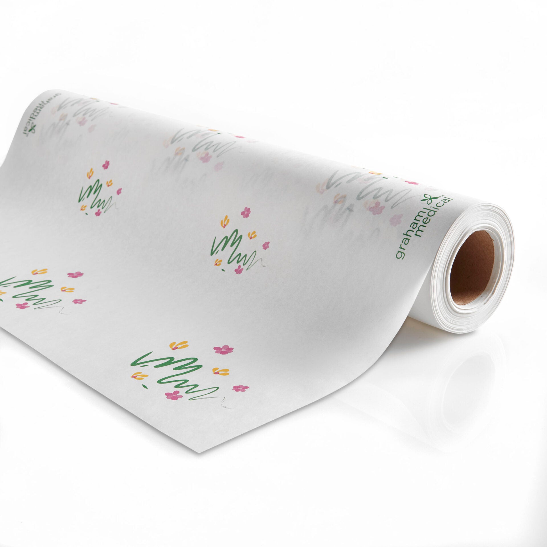Table Paper, 21" x 225 ft, Smooth Finish, Wildflower, 12/cs (079) (Part Number is having a ROLLING TRANSITION from a 3 digit to a 7 digit number - You may receive either part number until transition is completed)