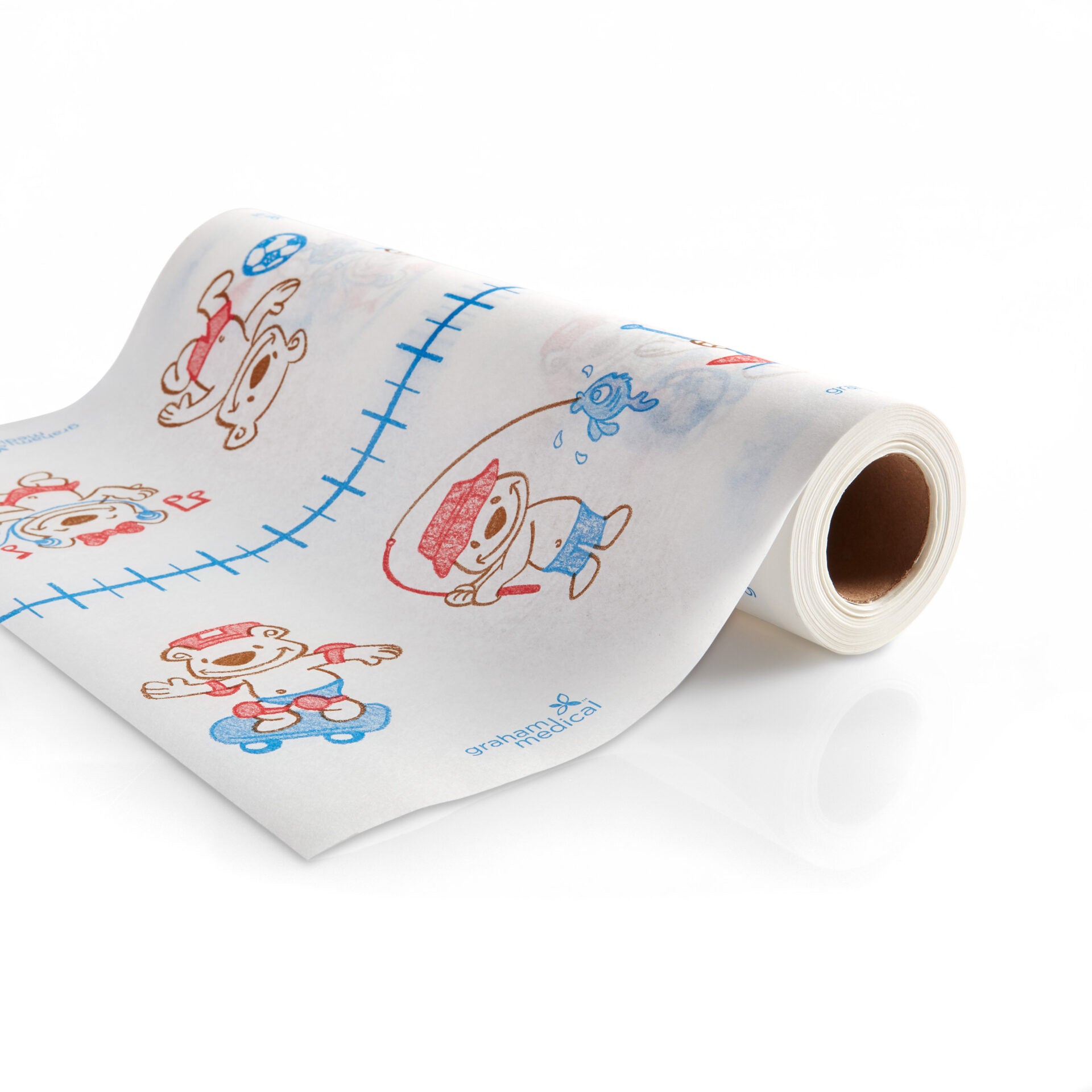 Activity Bears Table Paper, 14_" x 125 ft, 12/cs (084) (Part Number is having a ROLLING TRANSITION from a 3 digit to a 7 digit number - You may receive either part number until transition is completed)