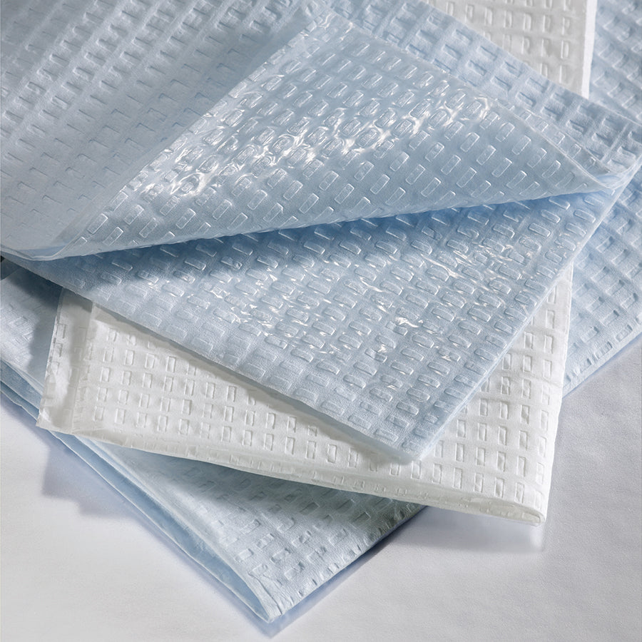 Towel, White, 13_" x 18", 2-Ply, 500/cs (63 cs/plt) (183) (Part Number is having a ROLLING TRANSITION from a 3 digit to a 7 digit number - You may receive either part number until transition is completed)
