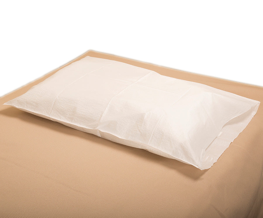 Pillowcase, Tissue/ Poly, 21" x 30", 100/cs (60 cs/plt) (360) (Part Number is having a ROLLING TRANSITION from a 3 digit to a 7 digit number - You may receive either part number until transition is completed)