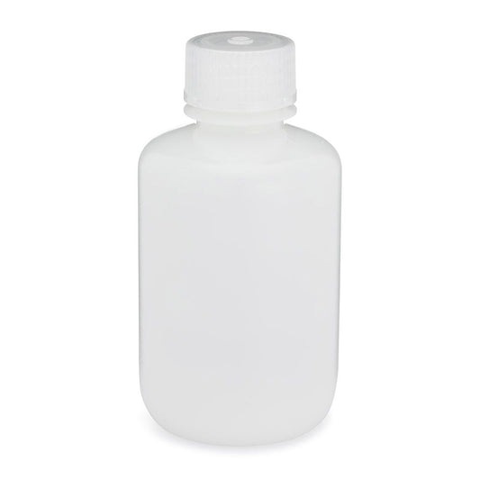 Diamond RealSealBottle, Narrow Mouth Boston Round, HDPE with PP Closure, 125mL, 12/bg